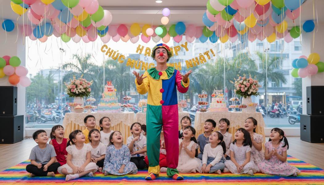 Dịch Vụ Thuê Chú Hề Tổ Chức Sinh Nhật Tại TPHCM. Ảnh 1